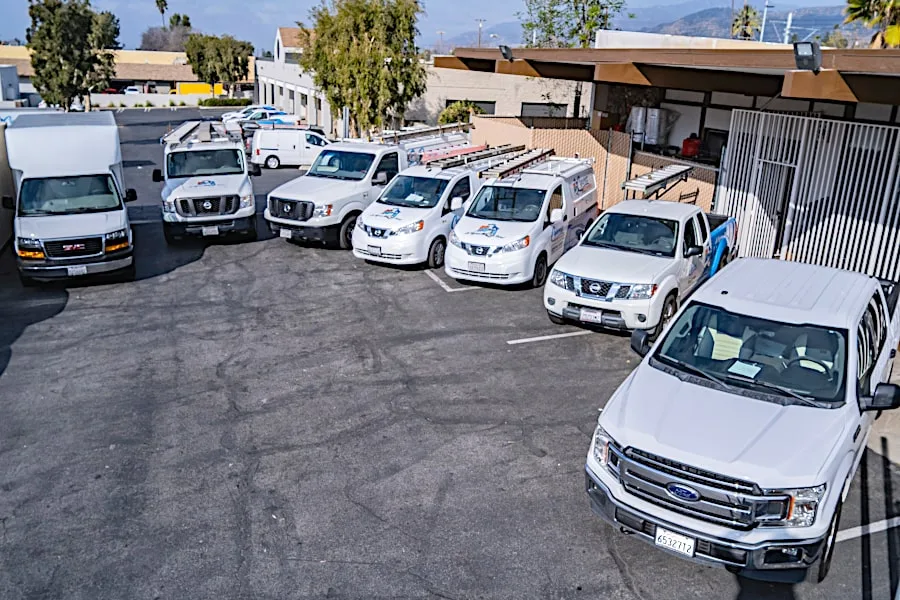 cypress air service vans